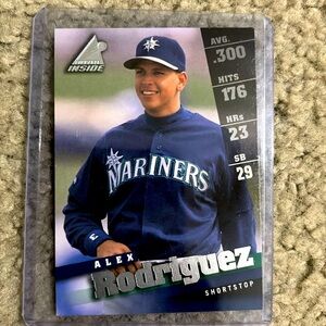 Alex Rodriguez baseball card